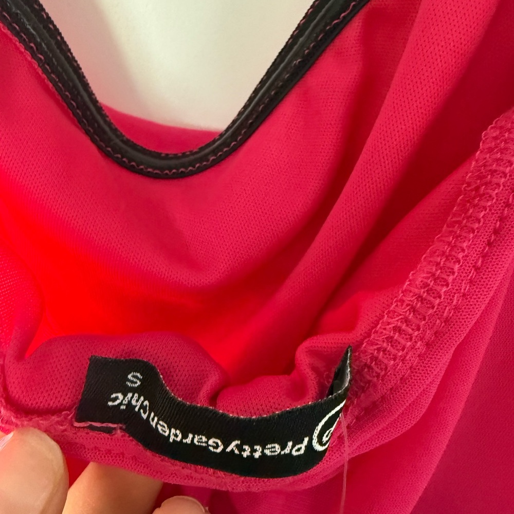 Chic Magenta Dress- prettygarden women size S, new with tags - Picture 7 of 13